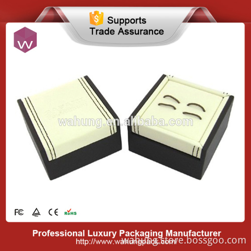 Fancy latest gift boxes for cufflink wholesale (WH-0293-2)